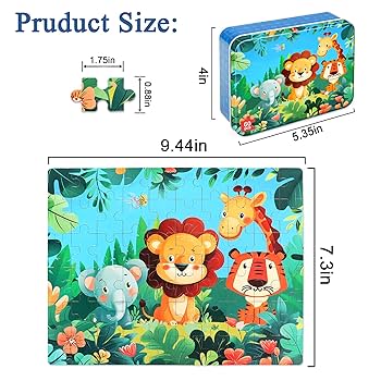 Amazon.com: Puzzels for Kids Ages 4-8 8-10 3-5 jigsaws for